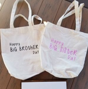 Brother & Sister hospital bags!